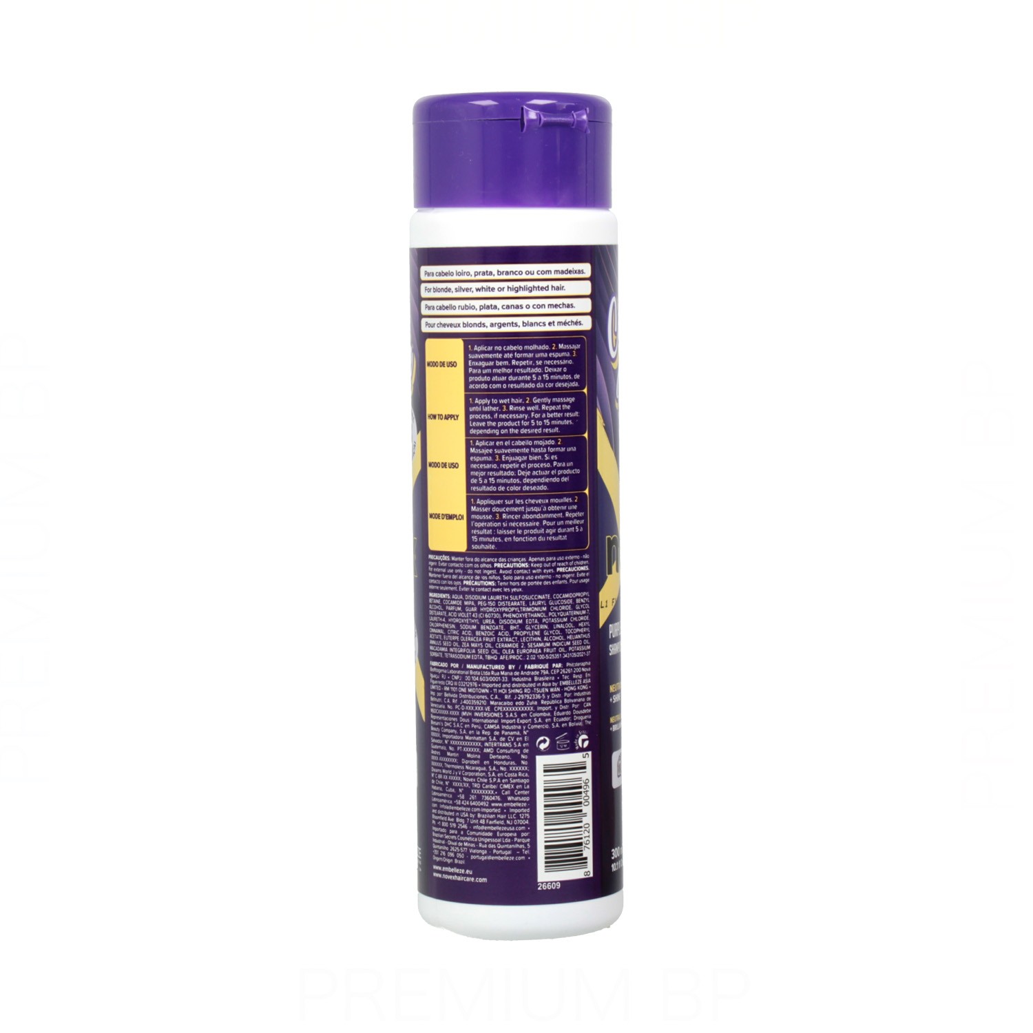 Novex Cool Blonde Champú Violeta 300 ml